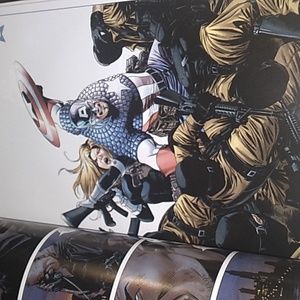 Captain America- Winter Solider- Issues# 1-14, Hardcover Book 11x7.5inches